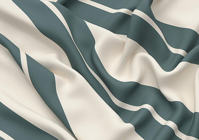 The British Stripe Co. Edward, Teignbridge No.1 - Made to Measure Curtains - Image 4